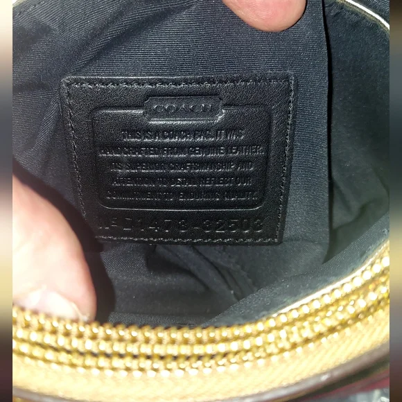 COACH Borough Retro Two-Tone Leather Handbag - Picture 7 of 8